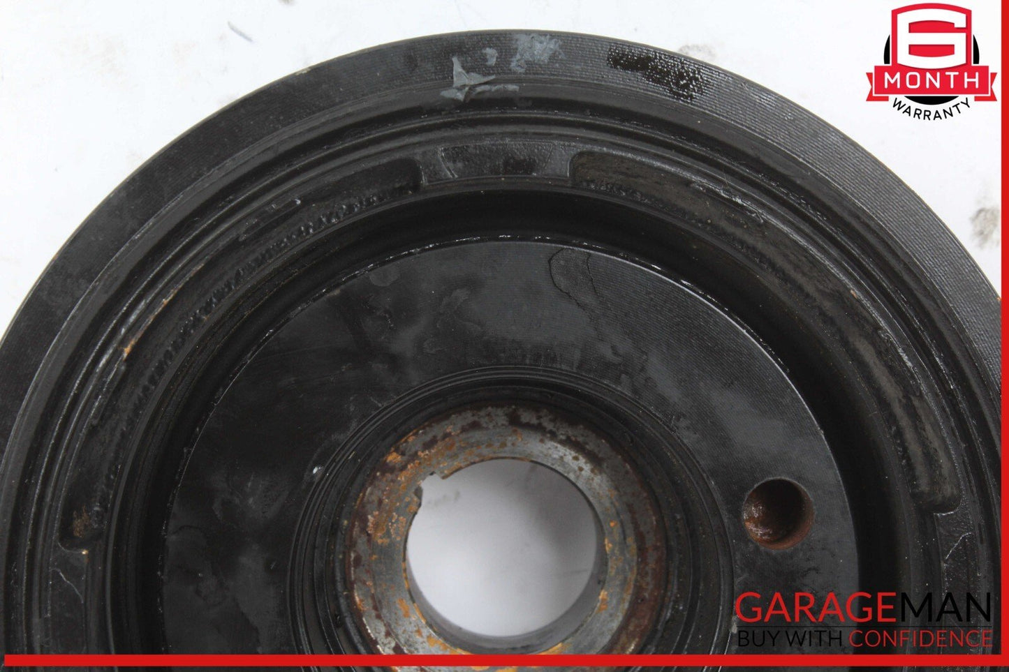 05-12 Mercedes W212 E350 Wagon Engine Motor Crankshaft Pulley Vibration Damper