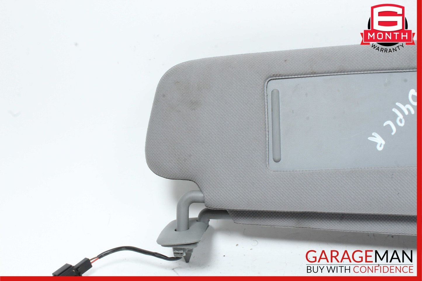 03-10 Porsche Cayenne 955 957 Front Right Side Sunvisor Sun Visor Shade OEM