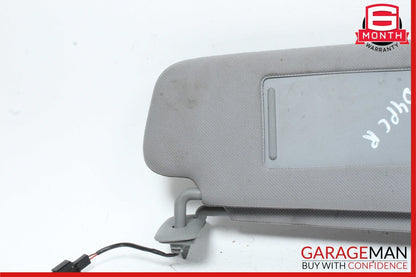 03-10 Porsche Cayenne 955 957 Front Right Side Sunvisor Sun Visor Shade OEM