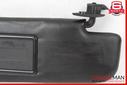 12-17 Fiat 500 Right Passenger Side Sun Visor Mirror Sunvisor Black OEM