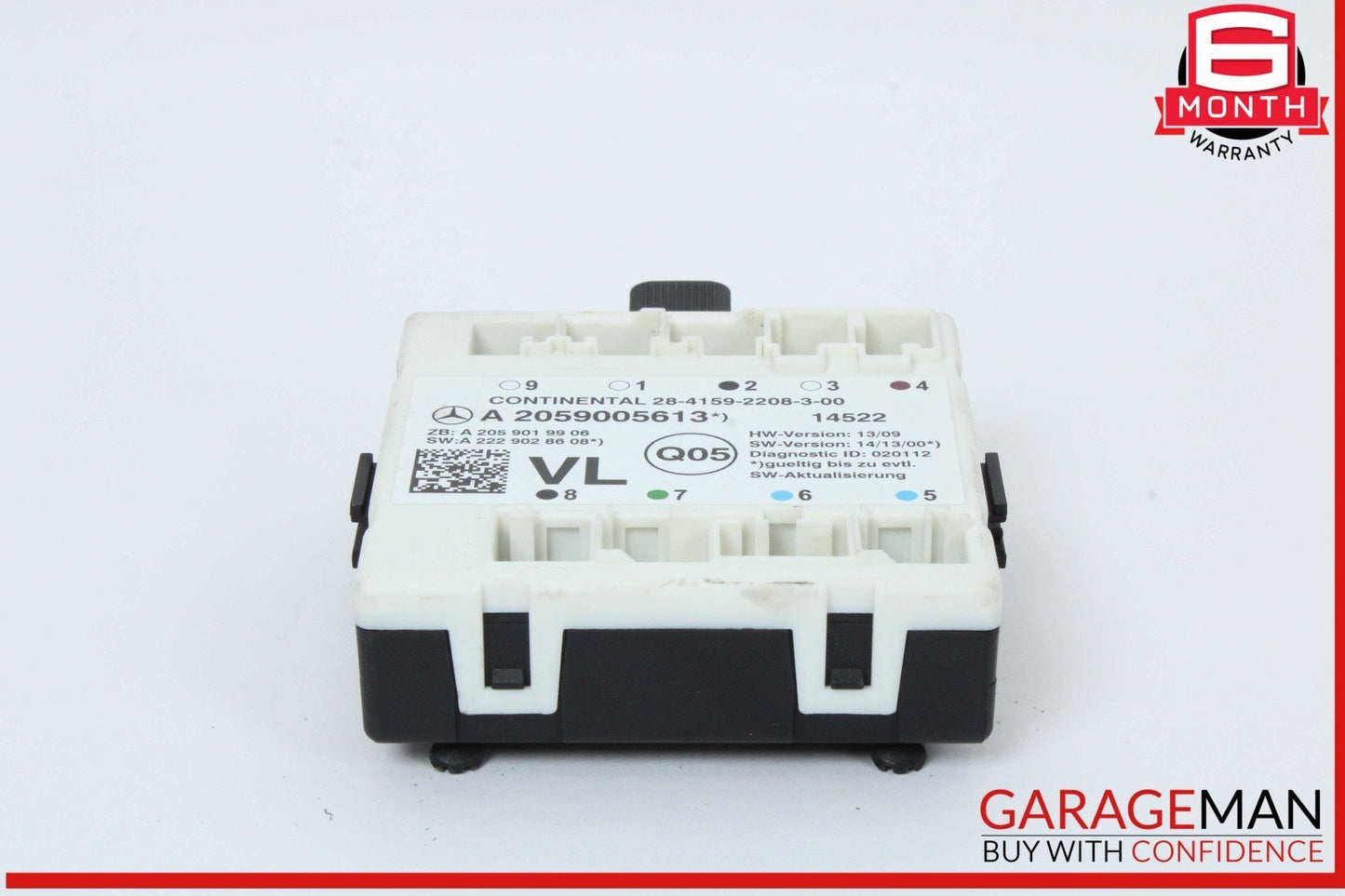 15-18 Mercedes W205 C300 C350e Front Left Side Door Control Module Unit OEM