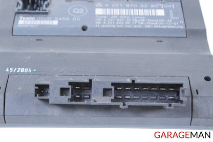 07-13 Mercedes W221 S550 S600 Front Left Driver Side Seat Control Module Unit