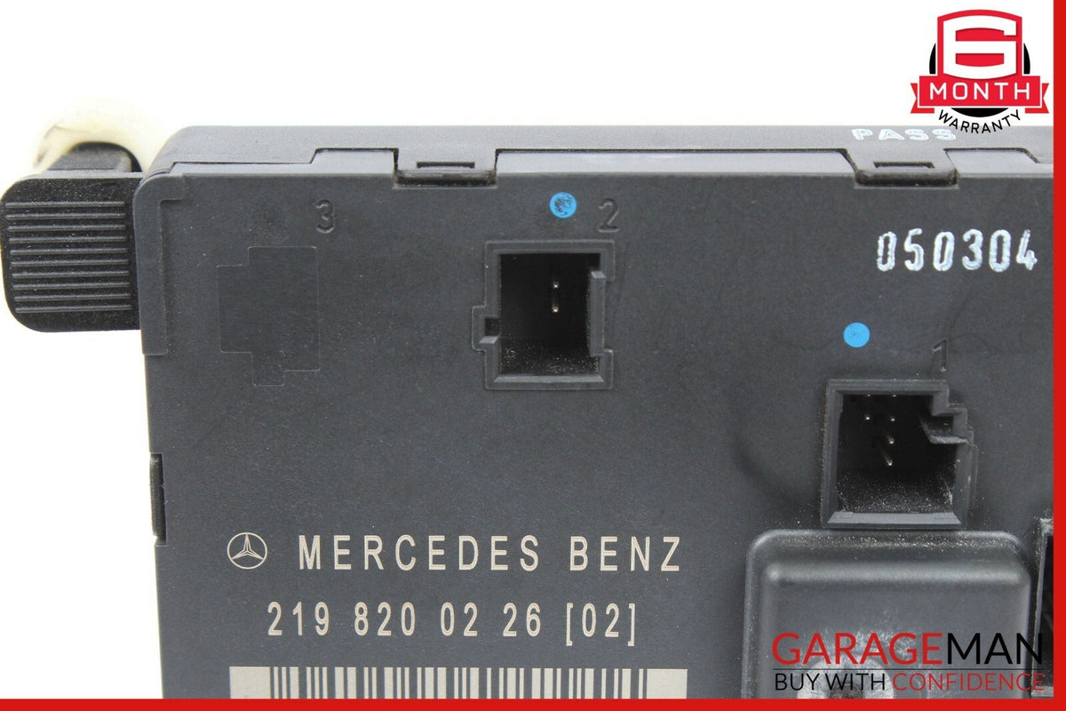 06-11 Mercedes W219 CLS550 CLS55 AMG Rear Left Driver Side Door Control Module