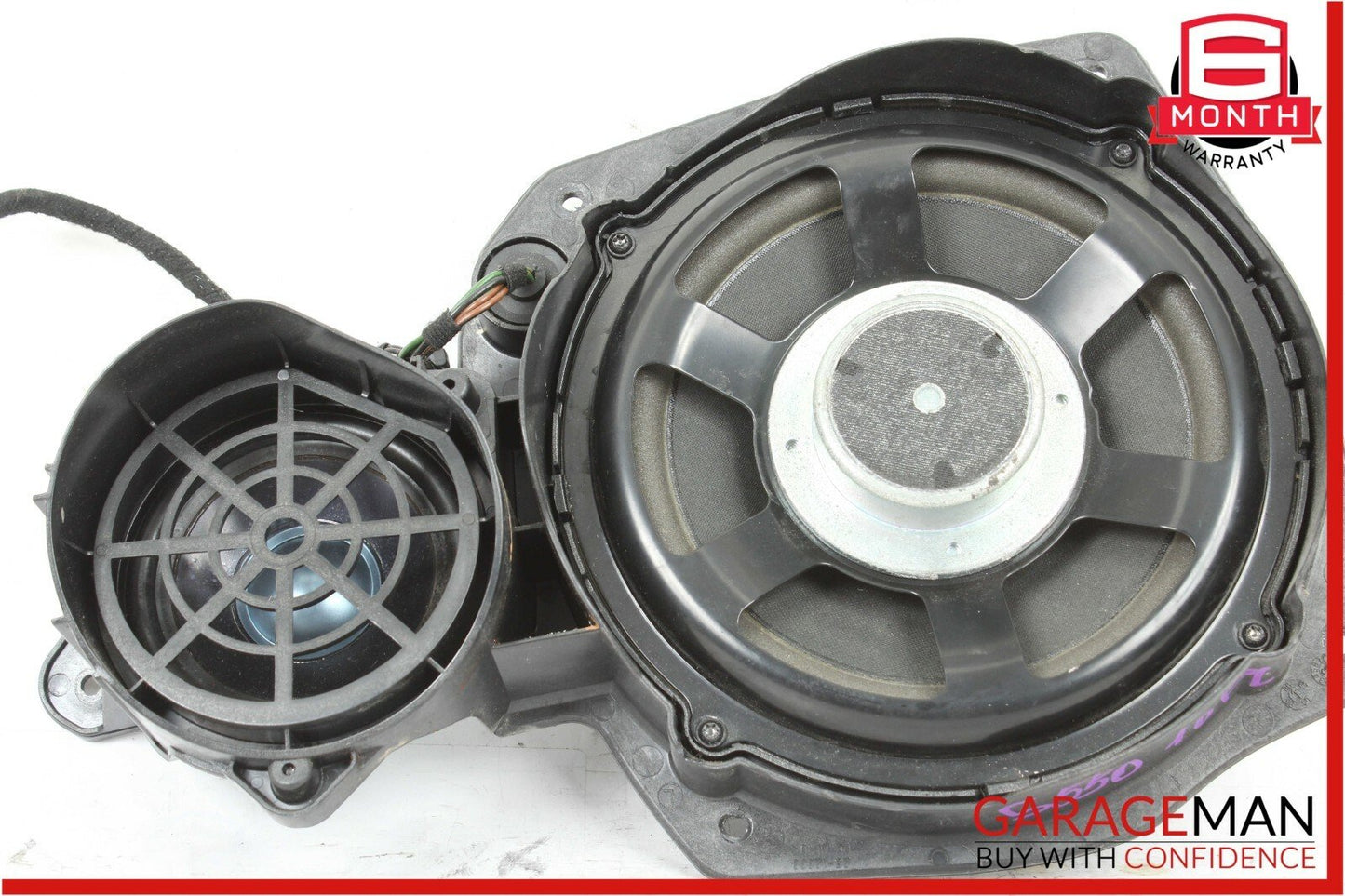07-09 Mercedes W221 S550 S63 AMG Front Left Side Door Sound Speaker Logic 7 OEM