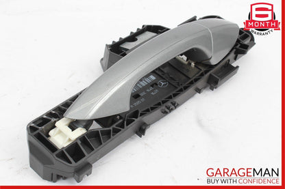 08-14 Mercedes W204 C250 GLK350 Rear Right Side Exterior Door Handle Silver OEM