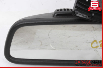 12-17 Mercedes W204 C250 E350 E250 Top Upper Interior Rear View Mirror Black OEM