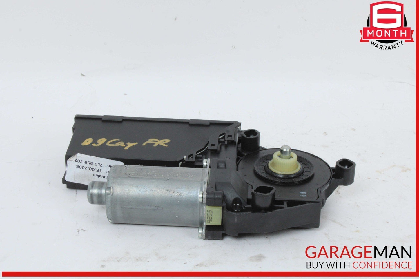 03-10 Porsche Cayenne 955 957 Front Right Side Door Window Regulator Motor OEM