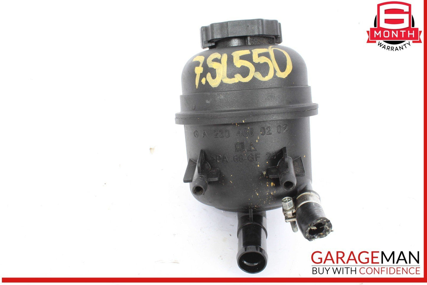 03-12 Mercedes R230 SL550 SL600 SL55 SL65 AMG Power Steering Pump Reservoir OEM