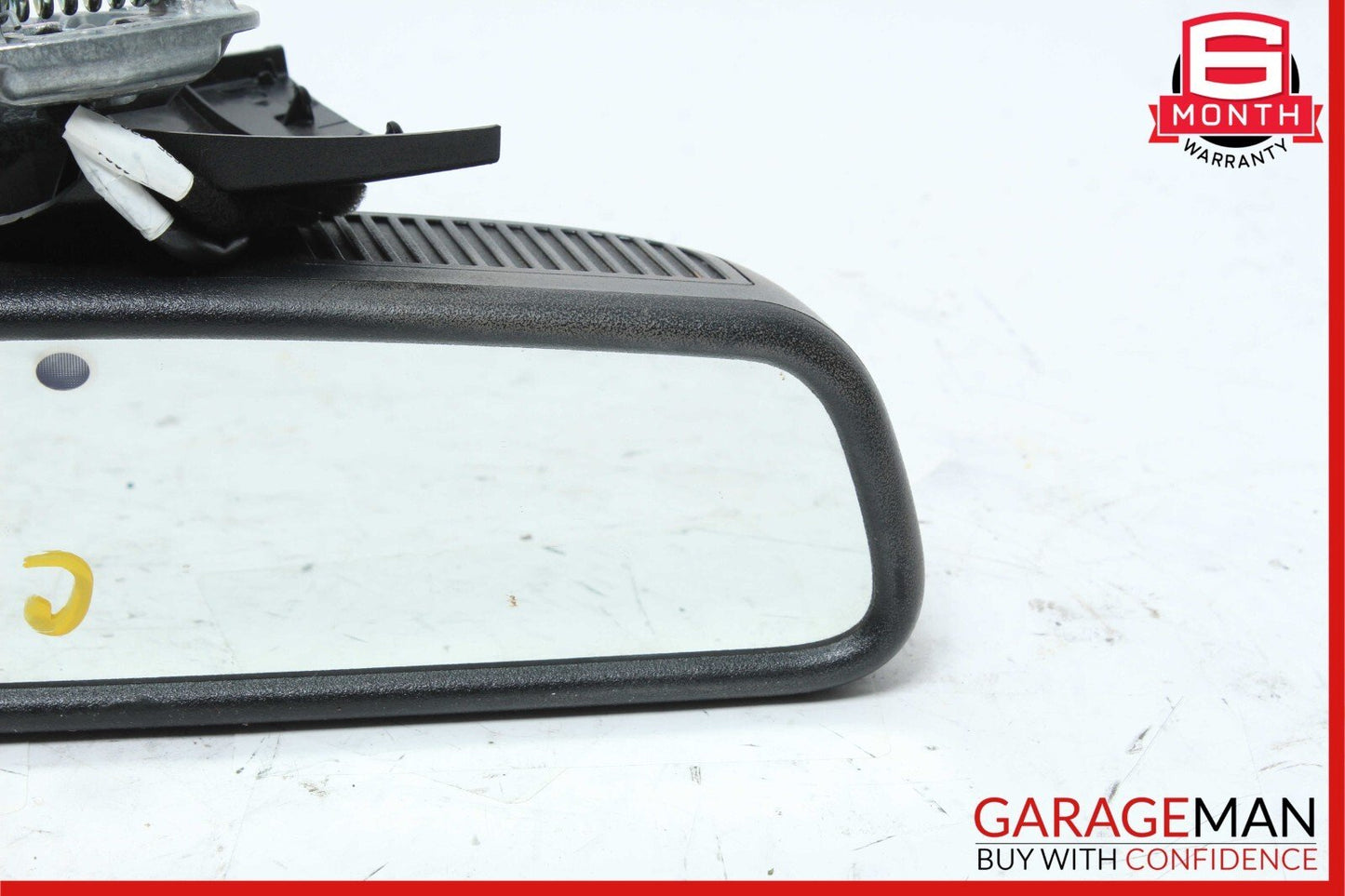 08-14 Mercedes W204 C250 C300 C350 Interior Top Upper Rear View Mirror Black OEM
