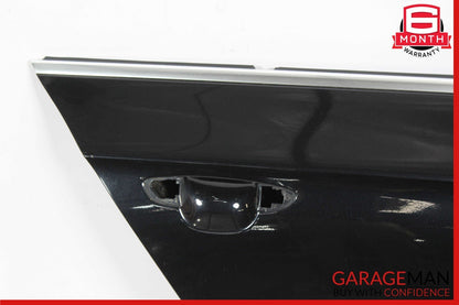 09-17 Volkswagen VW CC Rear Right Side Exterior Door Shell Panel Black OEM