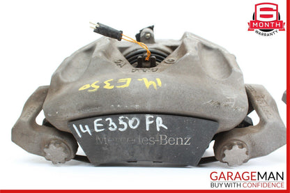 10-14 Mercedes W212 E350 Front Brake Calipers Left and Right Set Of 2 Pc OEM
