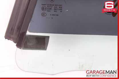 05-11 Mercedes R171 SLK280 Rear Left Side Door Quarter Window Glass OEM
