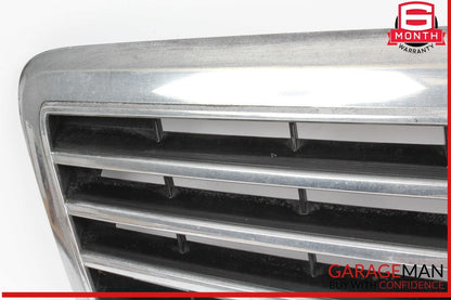 07-09 Mercedes W211 E500 E350 Front Center Bumper Grill Grille Trim Cover Panel