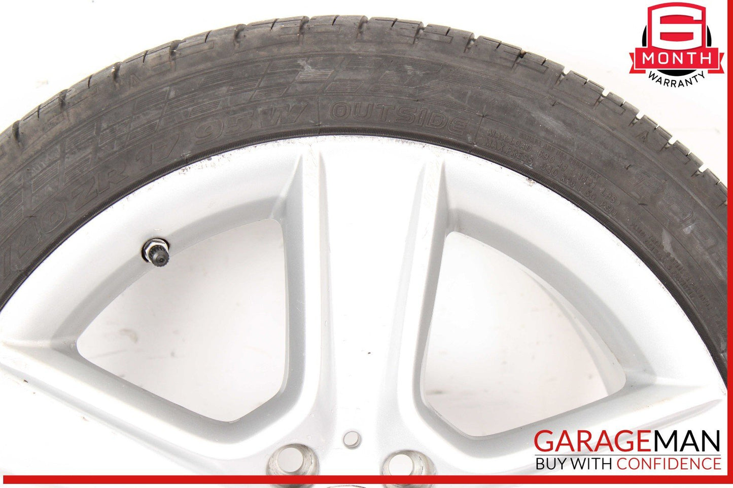 08-15 Mercedes W204 C250 C350 Rear Left / Right Wheel Tire Rim 8.5Jx17H2 ET58