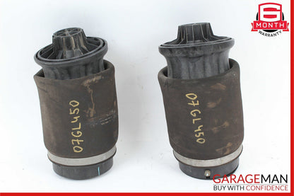 06-19 Mercedes X164 GL450 GLE400 Rear Air Suspension Bag Shock Set of 2 Pc