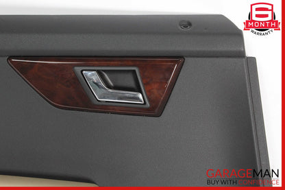 10-15 Mercedes X204 GLK350 GLK250 Rear Left Driver Interior Door Panel OEM