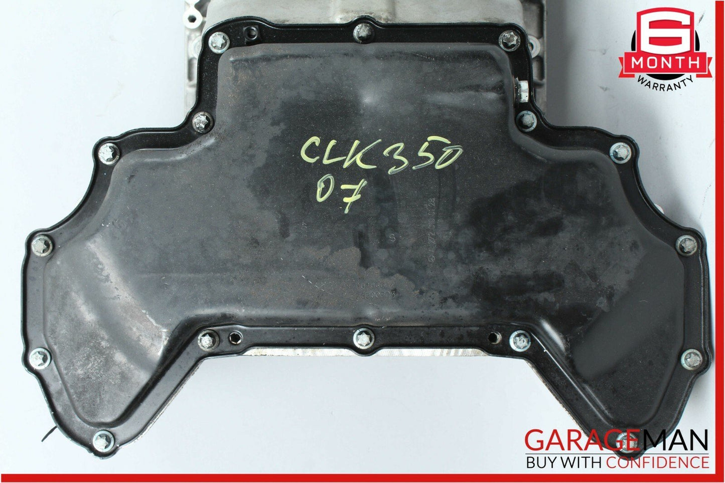 06-09 Mercedes W209 CLK350 E350 C350 Engine Upper Oil Sump Baffle Pan Assembly