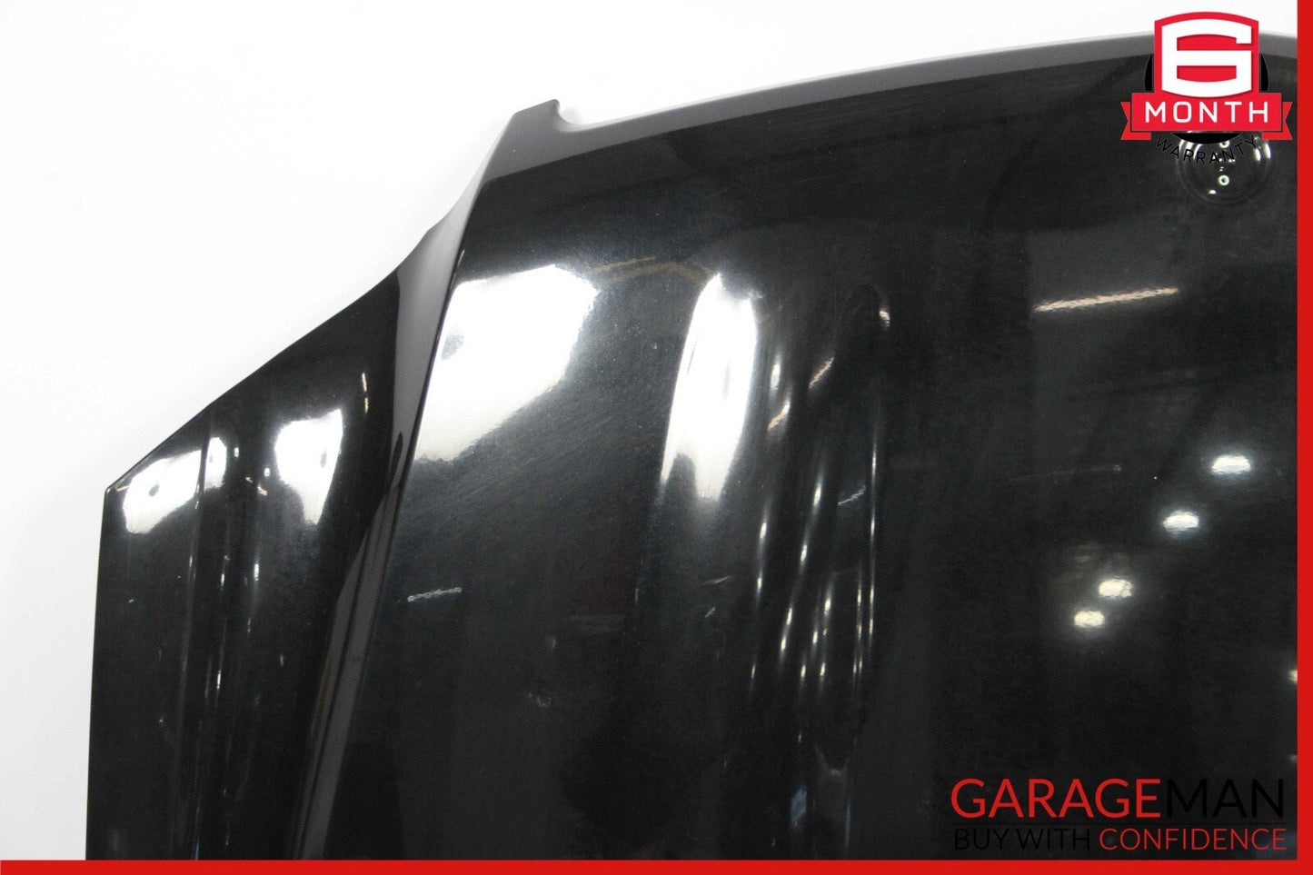 07-12 Mercedes X164 GL450 GL550 Front Hood Bonnet Panel Grille Assembly Black