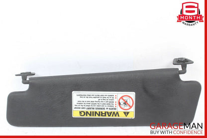 97-04 Mercedes R170 SLK230 Front Right Side Sunvisor Sun Visor Sunshade Black