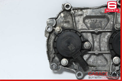 12-18 Mercedes W204 C300 Front Left or Right Engine Timing Chain Cover Plate OEM