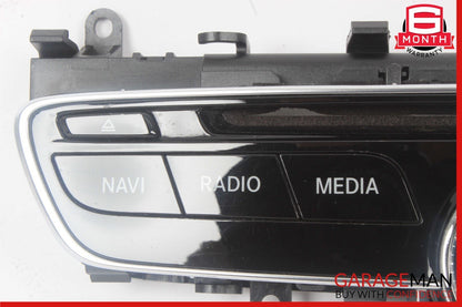 15-18 Mercedes W205 C300 Center Dashboard Hazard Control Switch w/ Clock Assy