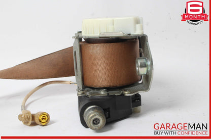 10-16 Porsche Panamera 970 Rear Left or Right Side Seat Belt Brown OEM