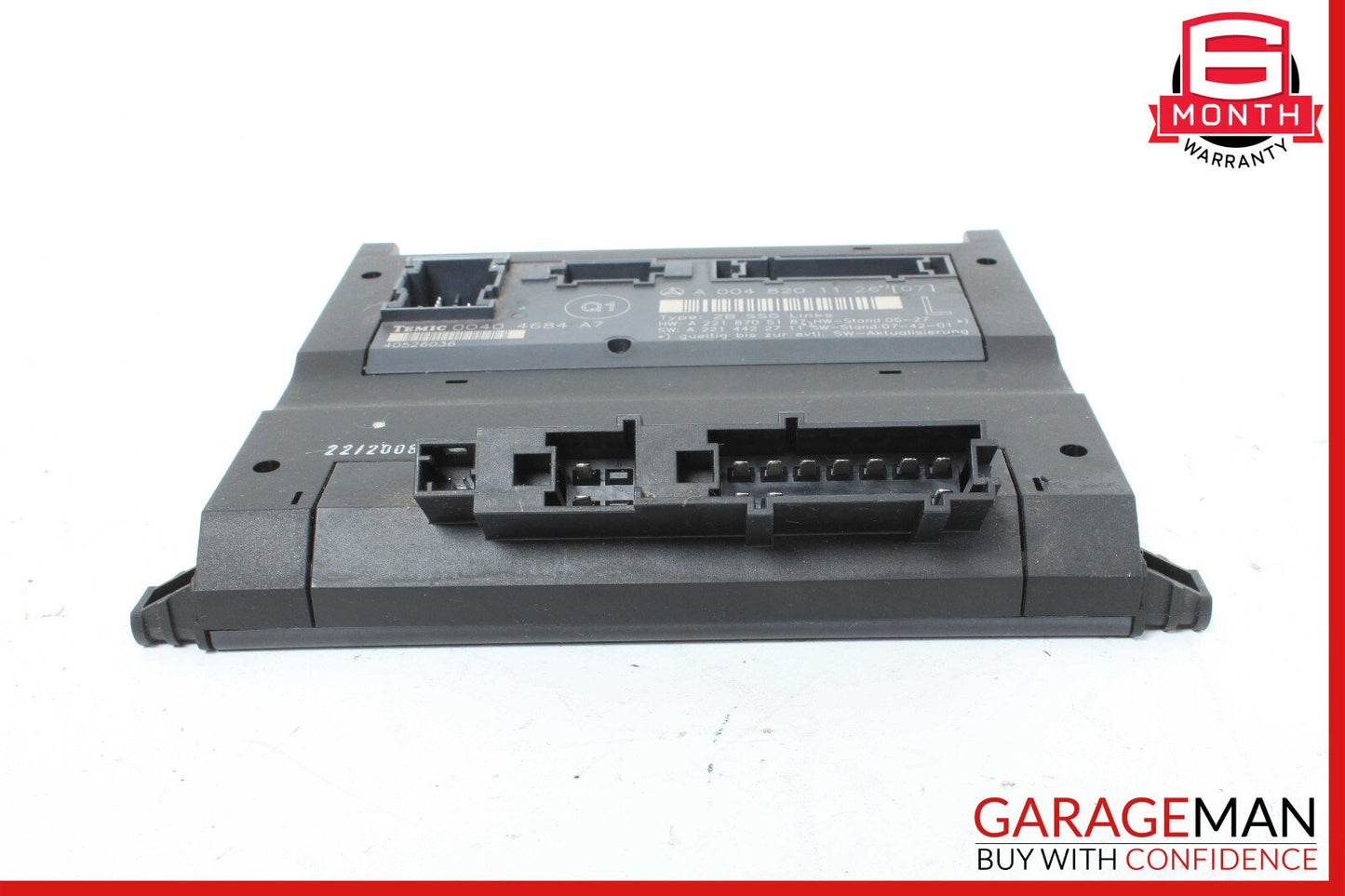 07-13 Mercedes W221 S550 S350 Front Left Driver Side Under Seat Control Unit OEM