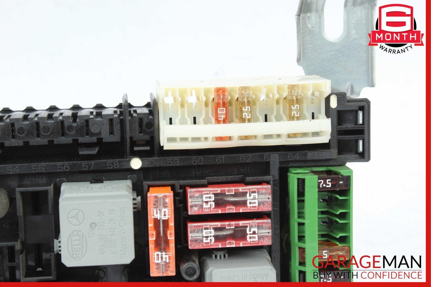10-11 Mercedes W212 E350 E550 Rear SAM Module Fuse Box Relay 2129004001 OEM