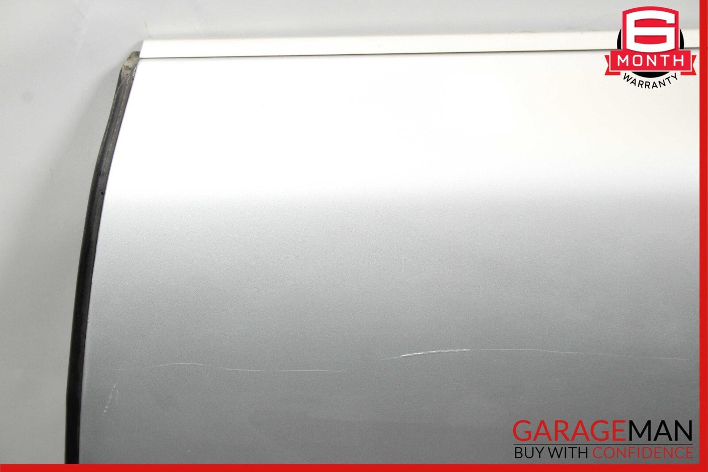 03-06 Porsche Cayenne 955 Rear Left Driver Side Exterior Door Shell Panel Silver