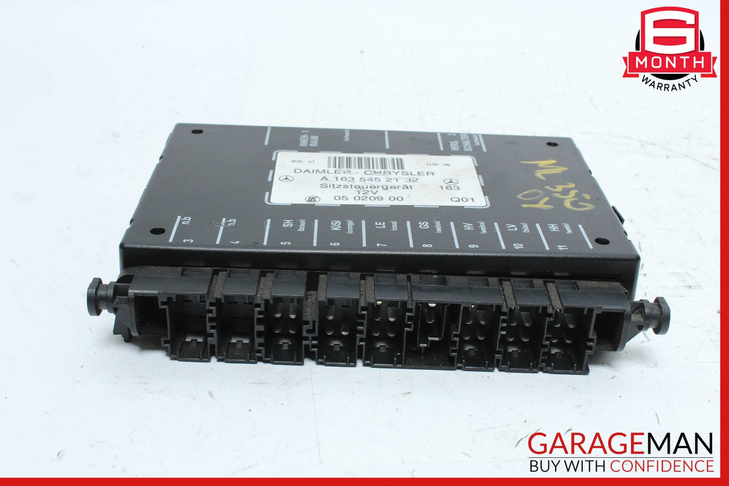 98-05 Mercedes W163 ML350 Seat Control Module Front Left Or Right OEM