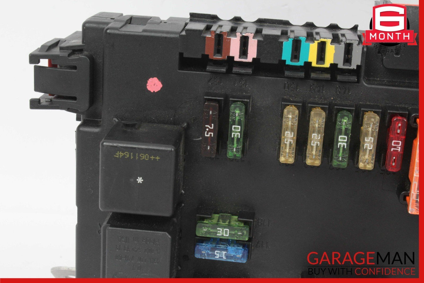 07-09 Mercedes W221 S550 S63 AMG CL550 Rear Trunk Fuse Relay Junction Box OEM