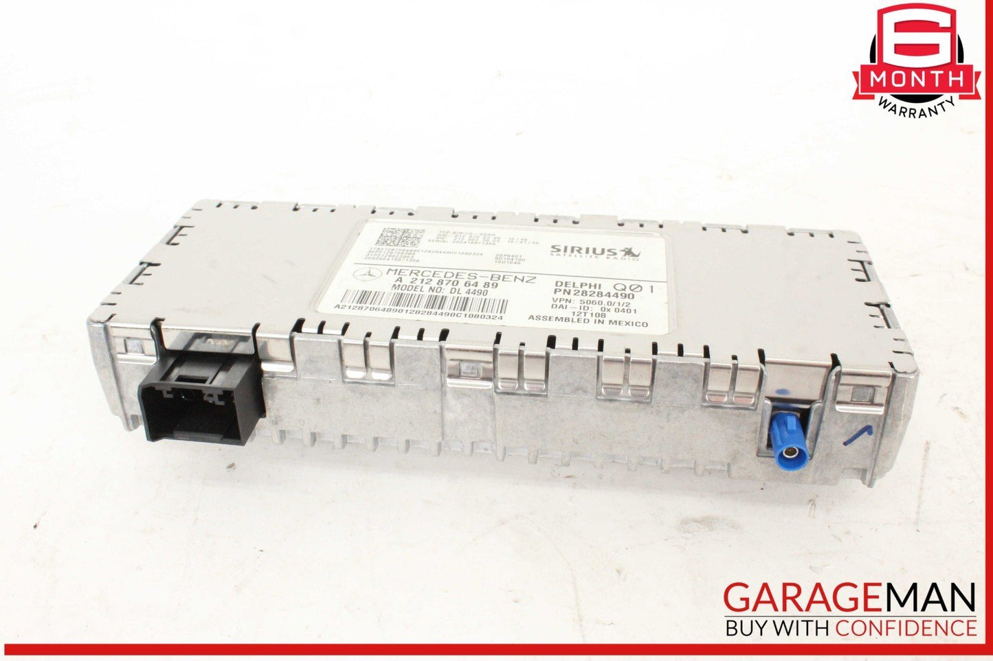 10-17 Mercedes W212 E350 CLS550 Sirius Satellite Radio Receiver Module Unit OEM