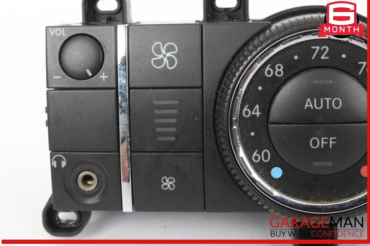 06-13 Mercedes W164 ML550 ML450 Rear A/C Heater Climate Control Switch OEM