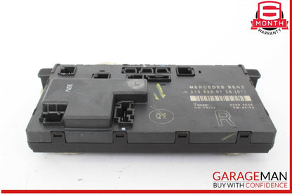06-11 Mercedes W219 CLS550 CLS500 Front Right Door Control Module 2198200726 OEM