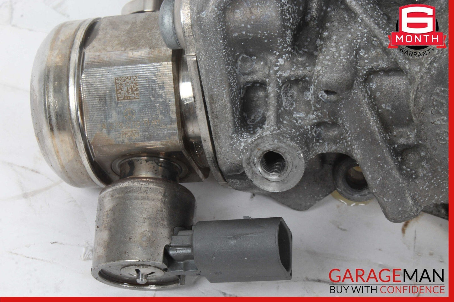 11-16 Mercedes GL450 CL550 S550 4.7L Engine High Pressure Fuel Pump Housing Assy