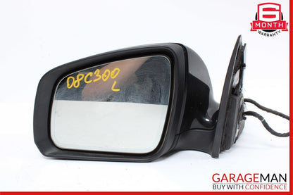 08-09 Mercedes W204 C300 C350 Front Left Side Mirror Rear View Door Black