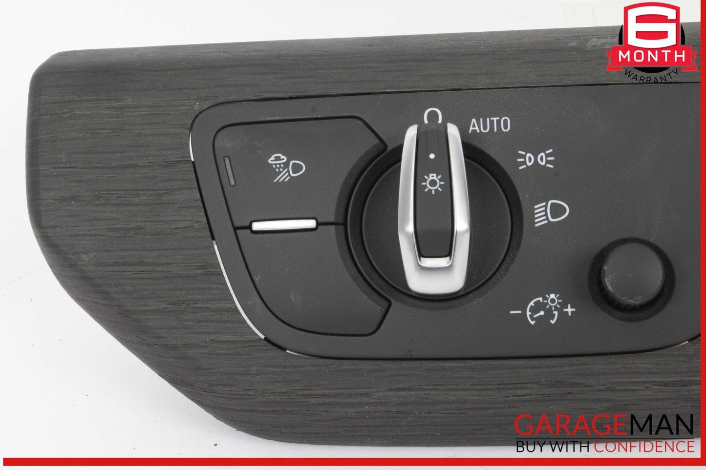 17-24 Audi A4 Front Left Driver Side Head Light Control Switch Black 4M0941531AS