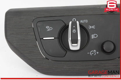 17-24 Audi A4 Front Left Driver Side Head Light Control Switch Black 4M0941531AS