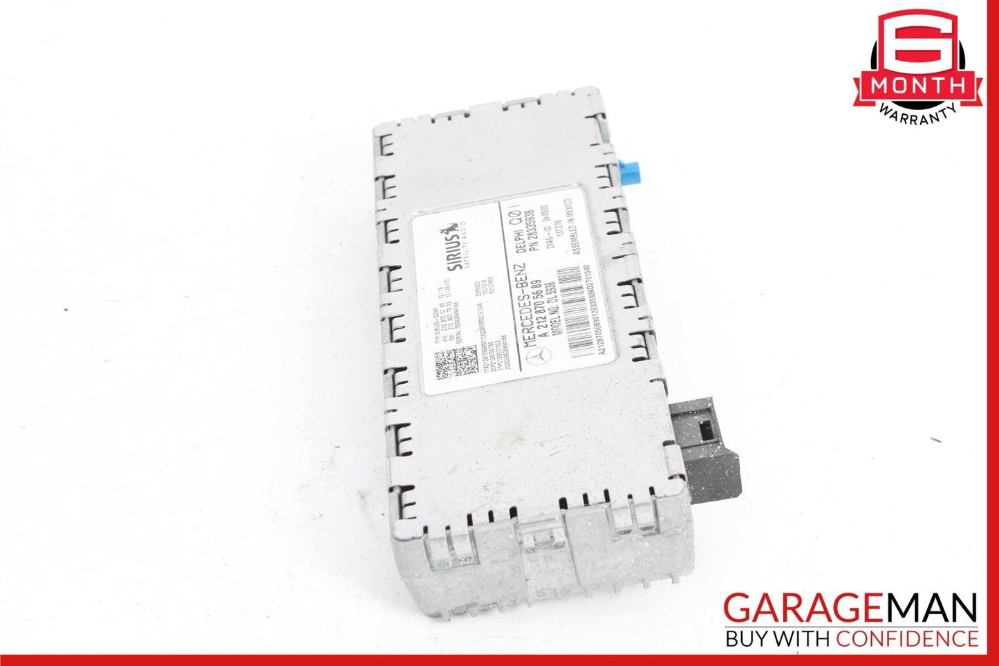 10-17 Mercedes W212 E350 C250 C300 Sirius Satellite Radio Receiver Module Unit