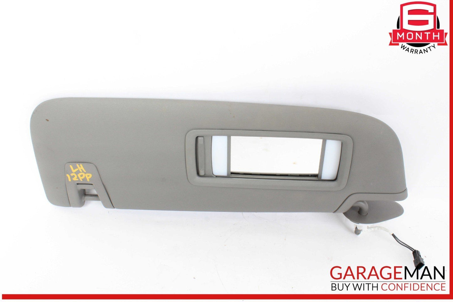 10-16 Porsche Panamera 970 Front Left Driver Side Sunvisor Sun Visor Gray OEM
