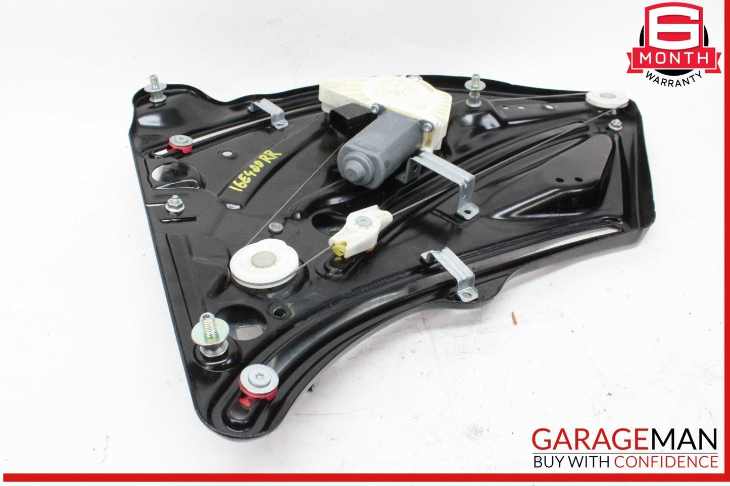 10-17 Mercedes W207 E400 Rear Right Door Window Regulator Frame w/ Motor OEM