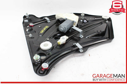 10-17 Mercedes W207 E400 Rear Right Door Window Regulator Frame w/ Motor OEM