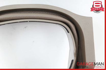 06-12 Mercedes X164 GL450 GL550 Steering Column Trim Shroud Cover Brown OEM