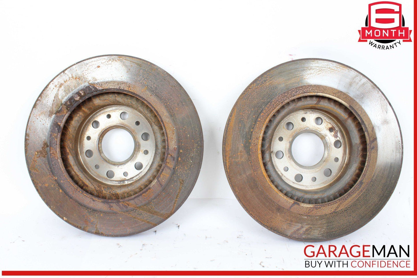 17-23 Cadillac XT5 Front Left & Front Right Side Disc Brake Rotor Rotors OEM
