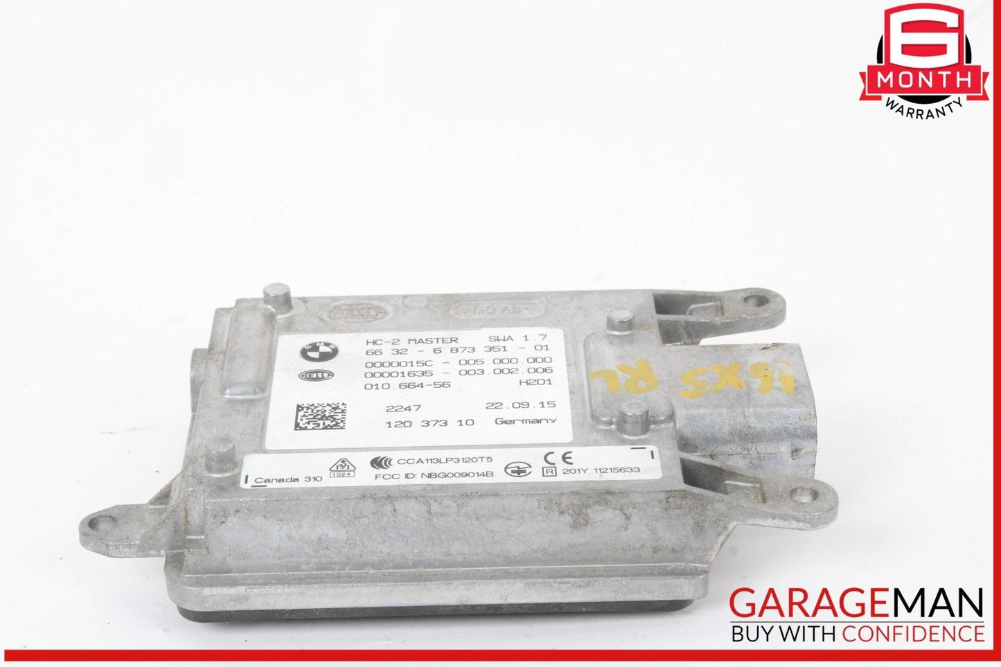 14-18 BMW X5 Rear Left Driver Side Blind Spot Lane Change Sensor Module OEM