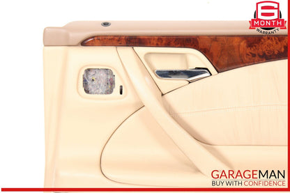 96-02 Mercedes W210 E320 Rear Right Passenger Side Interior Door Panel Trim OEM