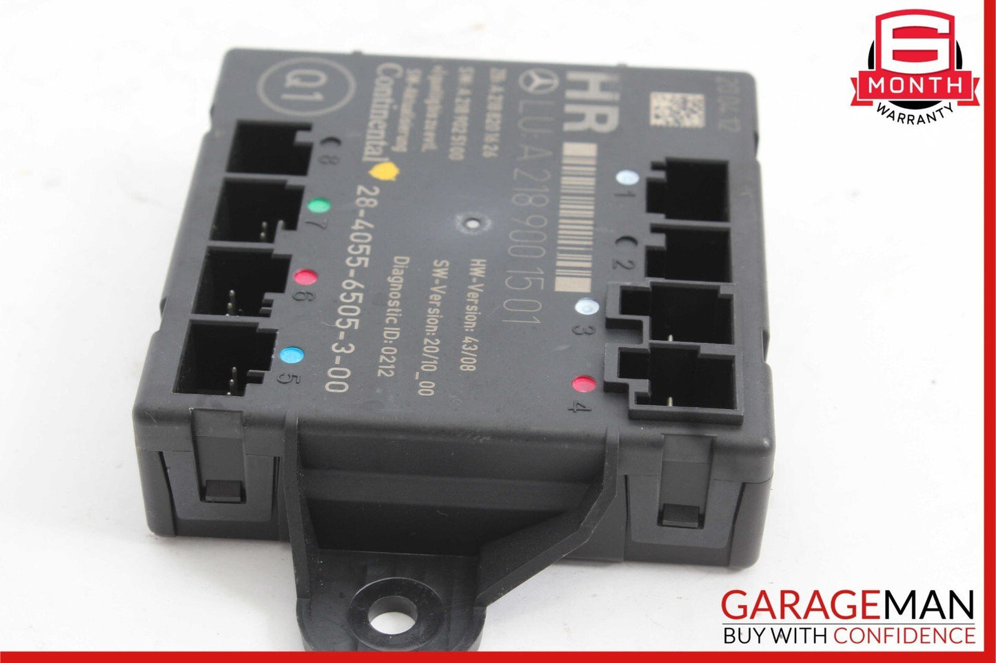 08-14 Mercedes W204 C300 C350 Rear Right Side Door Control Module 2189001501 OEM