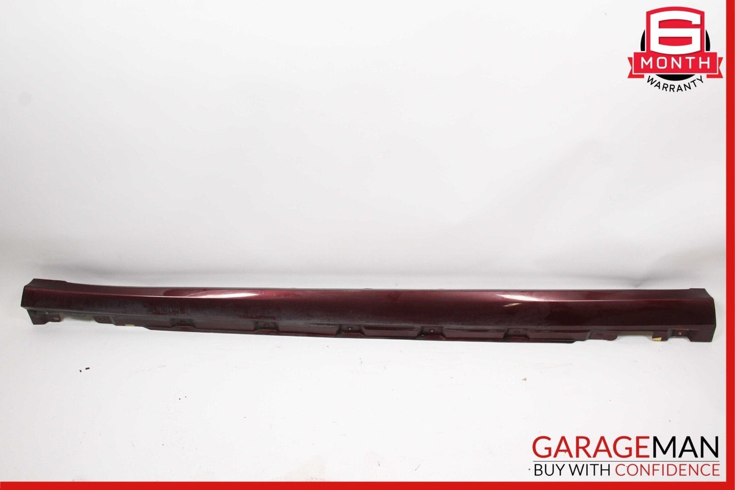 06-13 Mercedes W251 R350 R500 Left Driver Side Rocker Skirt Molding Panel Red