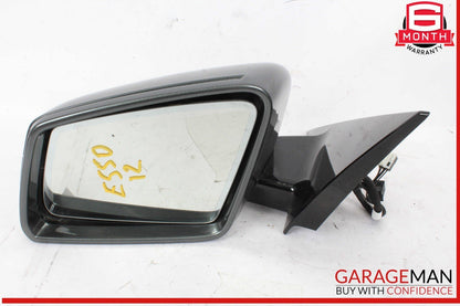10-16 Mercedes W212 E550 E350 Front Left Driver Side Door Rear View Mirror OEM