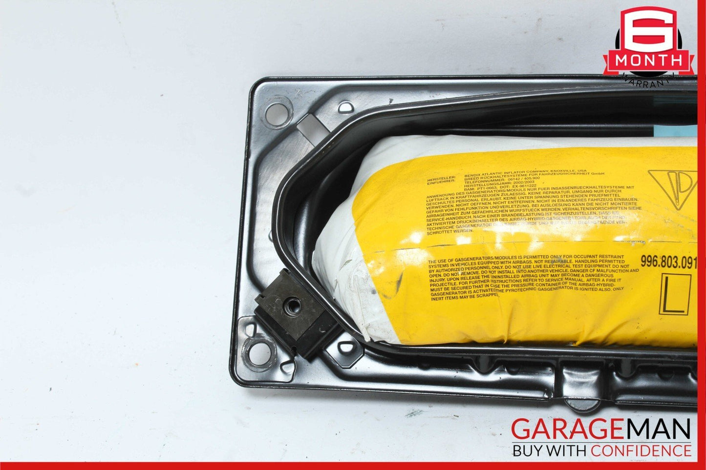 97-04 Porsche Boxter 986 Carrera 911 996 Front Left Side Door Airbag Air Bag OEM